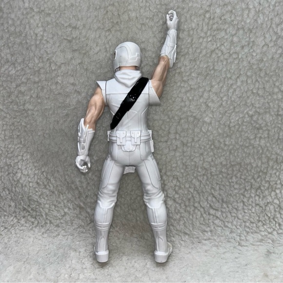 Hasbro GI JOE Storm Shadow white 9.5" cobra ninja action figure - Picture 4 of 8